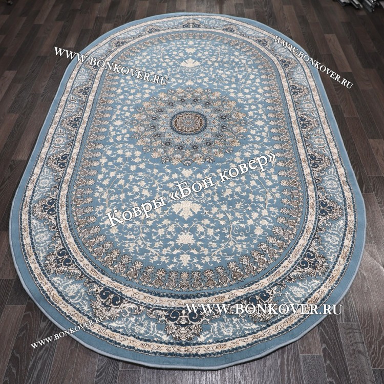 Овальный Ковер Для Зала Медальон Дизайн 30437