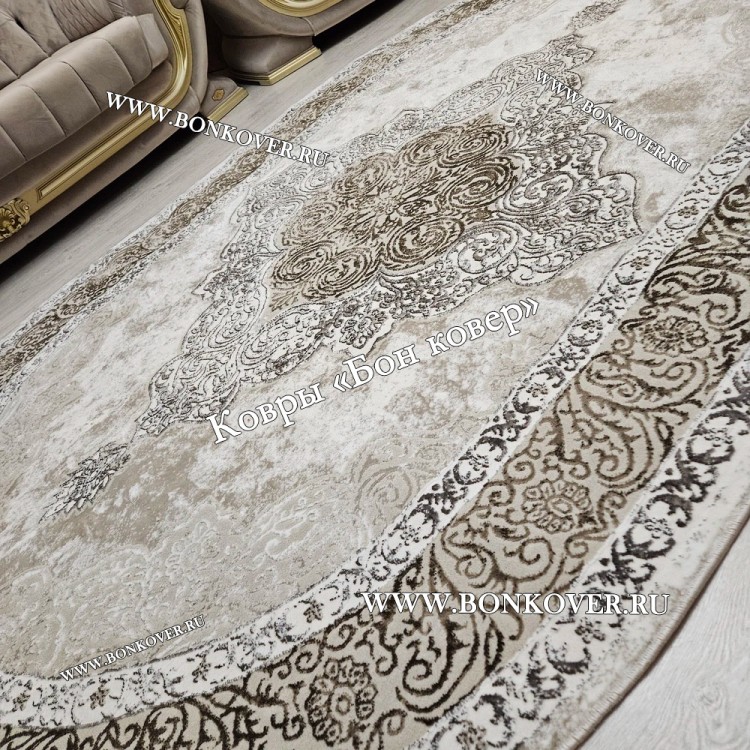 Современный Ковер Для Гостиной Арт 30354 Овал