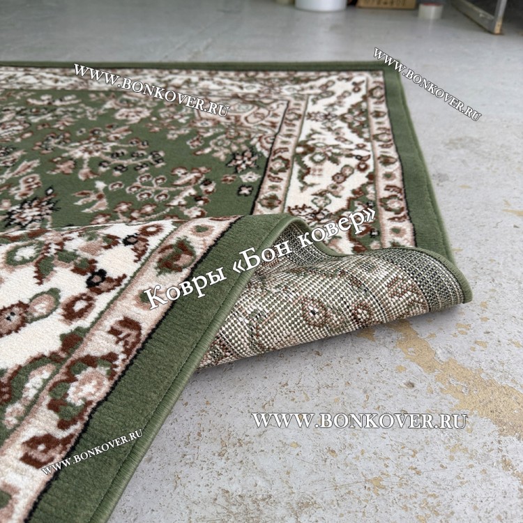 Ковер Лайт Карпет New 4 Дизайн 17 Зеленый