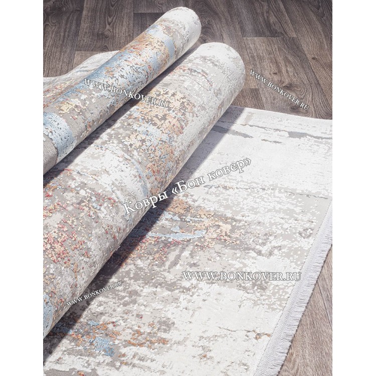 Премиальный Ковер из Артшелка Дизайн 69 разноцветный