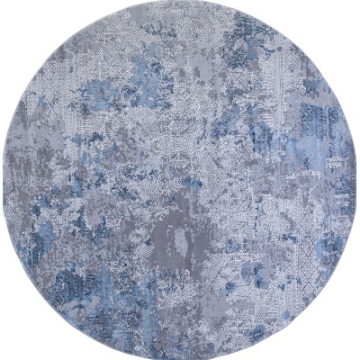 Ковер Armina 03851A BLUE / BLUE Круг