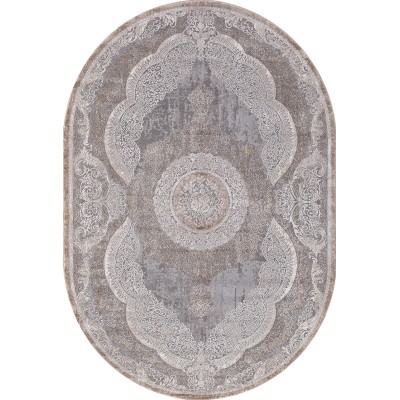 Ковер Armina 03880C GREY / BROWN Овал